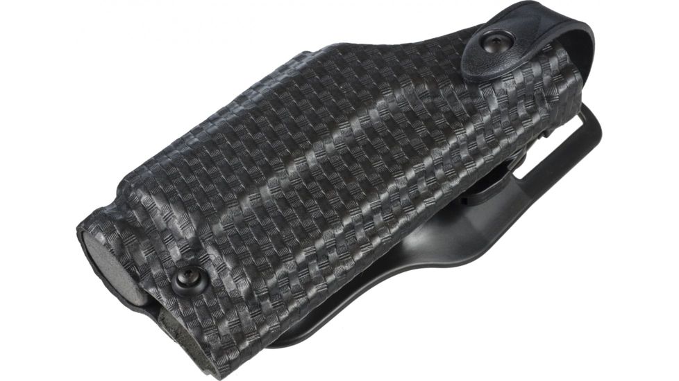 Safariland 6285 SLS LVL II  Low-Ride Holster, SA XD 4in .45 ACP, Left, Basketweave, Black, 6285-148-482