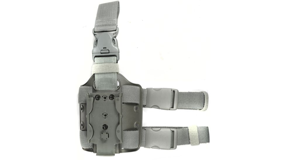 Safariland SLS Quick Release Thigh Holster, PlateGuard, Foliage Green, Right 60056543MS18