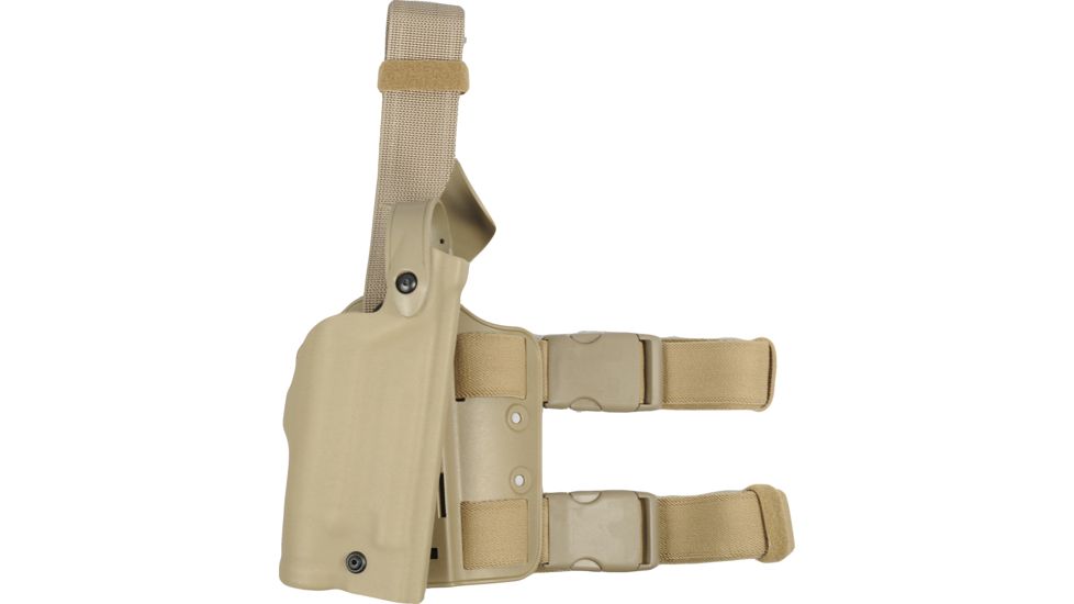Safariland SLS Tactical Holster - STX FDE Brown, Right 6004-7700-551