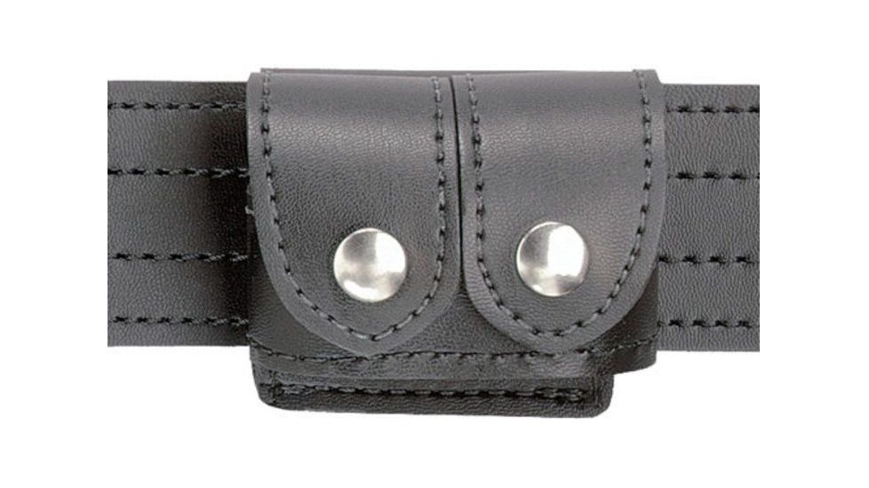 Safariland Speedloader Holder, Double, 2 Snap, S&amp;W L Frame, Colt Python, Ruger GP100 340-3-03