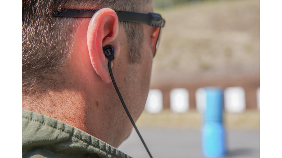 Safariland - TCI Foam Impulse Hearing Protection, Black, TCI-IMPULSE-FOAM-HP-1.0