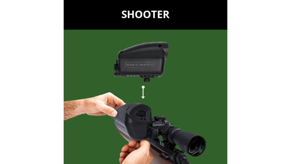 SafeShoot Shooter, Black, SH-01-US