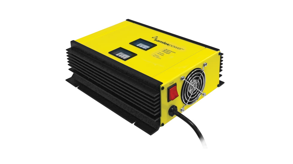 Samlex America 25A Battery Charger - 24V - 2-Bank - 3-Stage w/Dip Switch &amp; Lugs - Includes Temp Sensor 67192