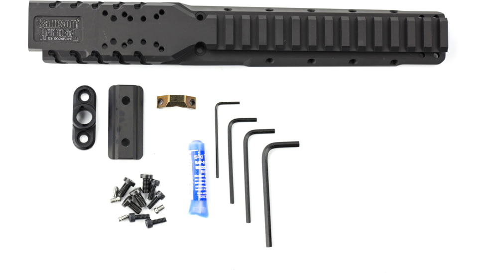 Samson Ruger Mini-14/30 Hannibal Rail - 2008 / Later Version, Anodized, Black, 03-00265-01