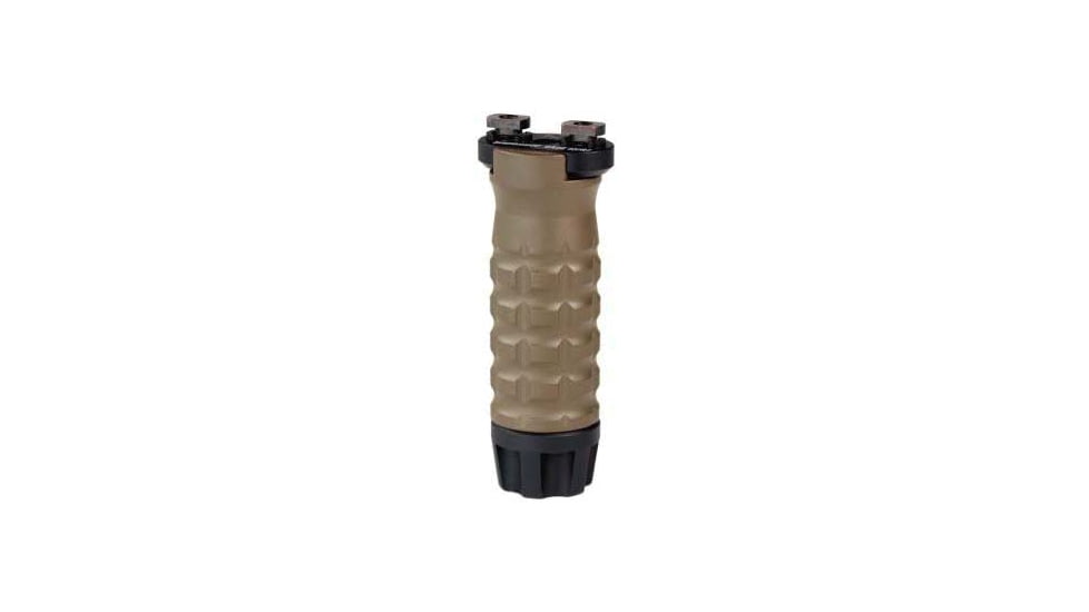 Samson MLOK Grenade Vertical Grip, Mid Length, FDE, 04-05103-32