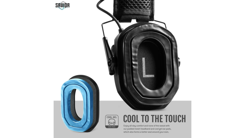 Savior Equipment Apollo Electronic Sound Suppressor, Black, Collapsed: 5.5 x 5.5 x 4, EM-APOLLO-BK