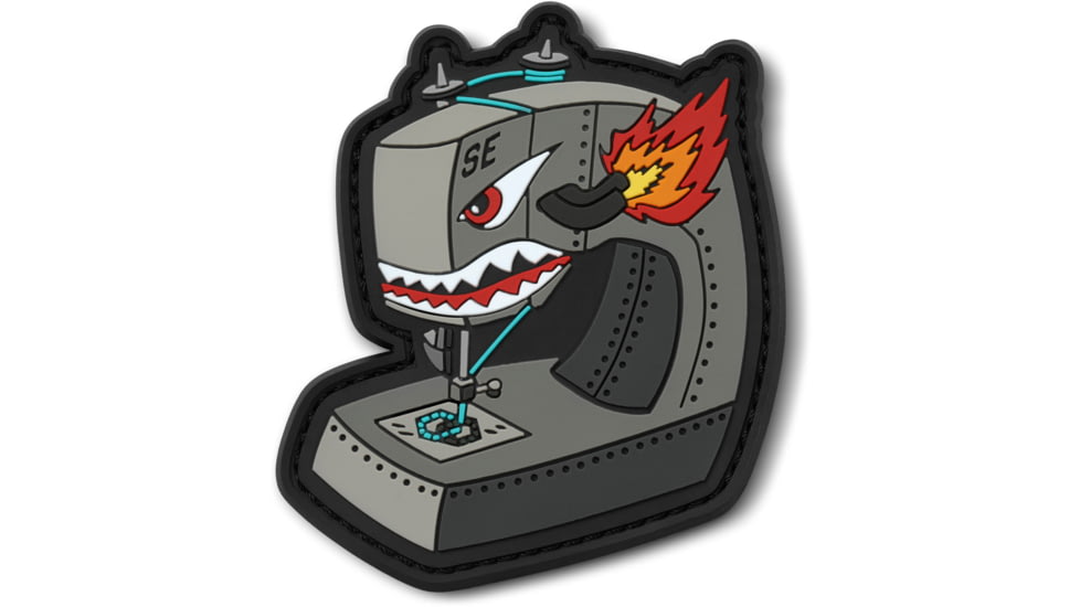Savior Equipment Morale Patch w/Angry Sewing Machine