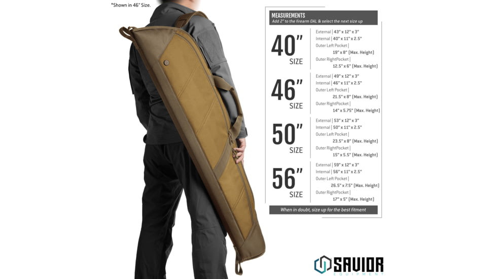 Savior Equipment SCOUT Single Hunting Rifle Case
