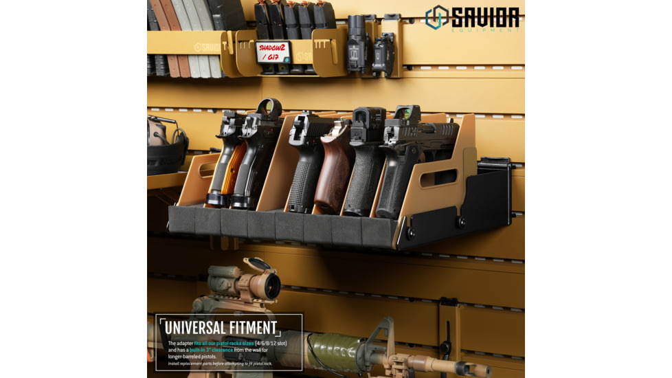 Savior Equipment WRS Attachments - Pistol Rack Bracket/Holder