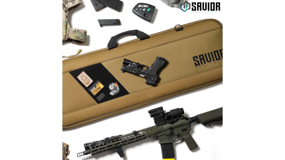 Savior Equipment Specialist 42in Single Rifle Case, Dark FDE, 42 x 14.5 x 1, RB-SG42-WS-TN