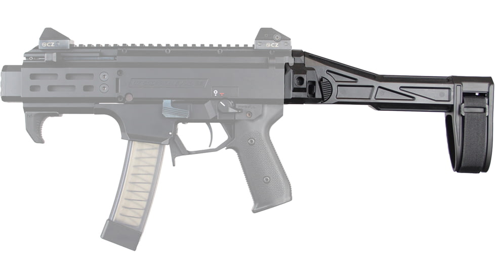 SB Tactical EV02-01-SB SBTEVO-G2 Brace 9.50 OAL Side Folding Black Synthetic Fo