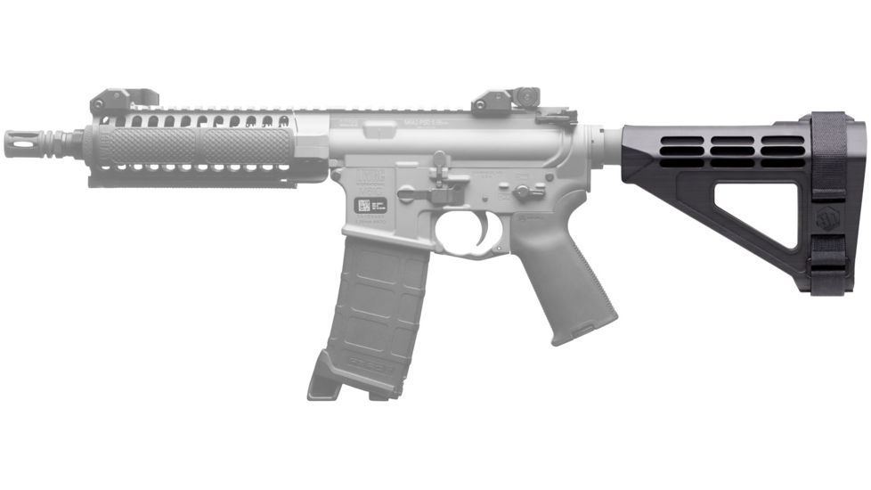 SB Tactical SBM4 Pistol Stabilizing Brace, Black SBM4-01-SB