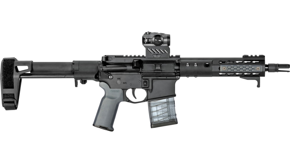 SB Tactical SBPDW Pistol Stabilizing Brace for Mil-Spec ARs, Black PDW-01-SB