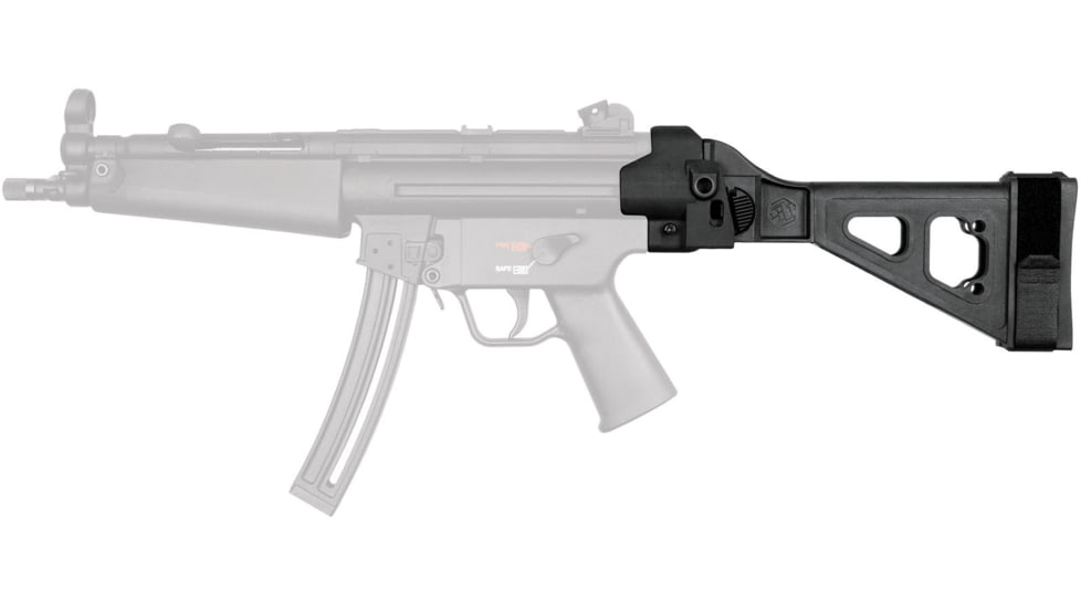 SB Tactical SBT5-22 Side Folding Brace, Black, Complete, SBT522-01-SB