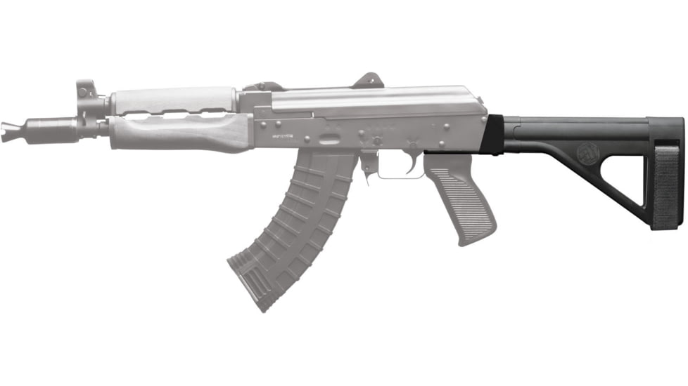 SB Tactical SOB-47 Pistol Stabilizing Brace, Black SOB47-01-SB