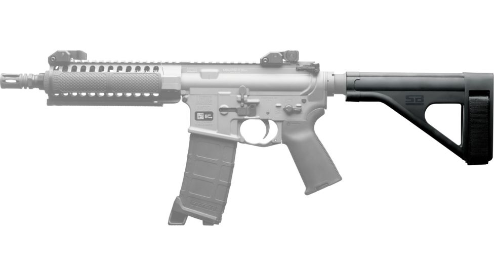 SB Tactical SOB Pistol Stabilizing Brace, Black SOB-01-SB