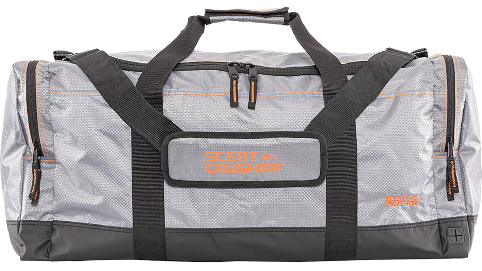 Scent Crusher Ozone Gear Bag 2.0 Black/Orange Duffle Bag, SC00054