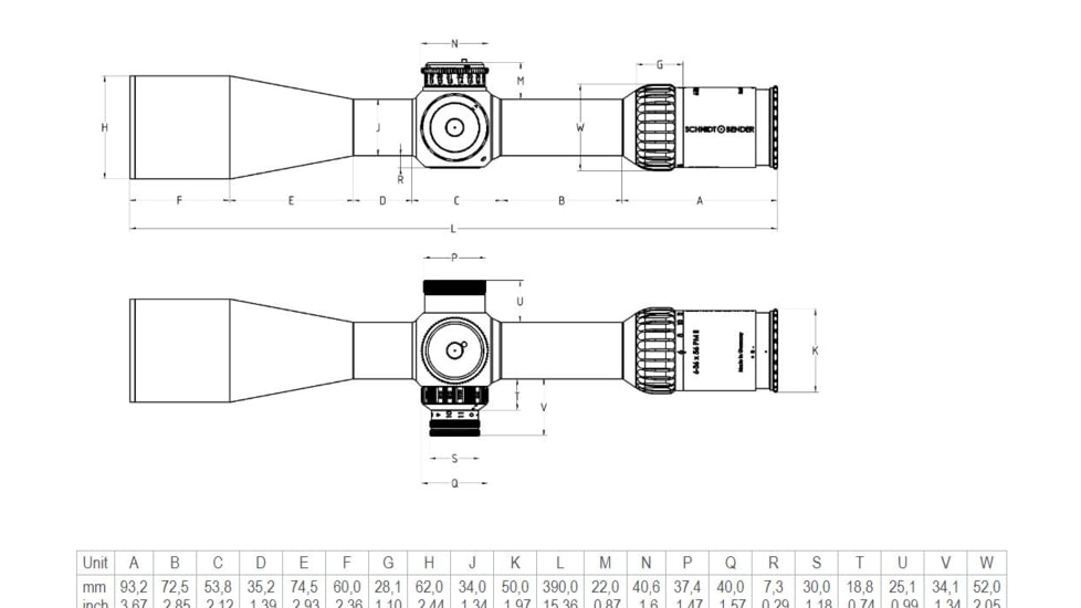 Schmidt &amp; Bender 6-36x56 PM II High PerformanceRifle Scope, 34 mm Tube, First Focal Plane, GR2ID Reticle, 1cm ccw DT27 MTC LT / ST ZC CT RAL 8000, Tan, 163-945-42F-G8-E8