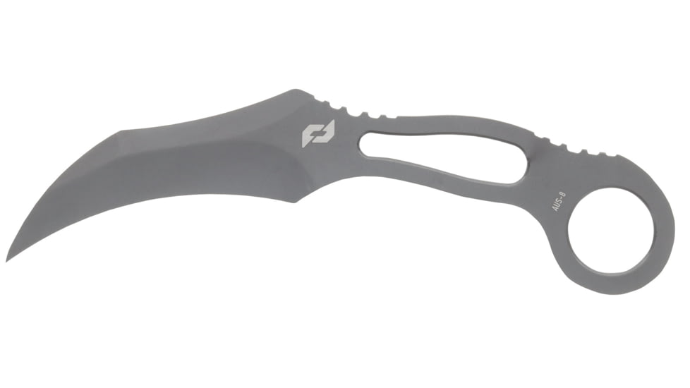 Schrade Boneyard Fixed Blade Knife, AUS-8 Steel, Stainless Steel Handle, CLR, CLR, 1182503