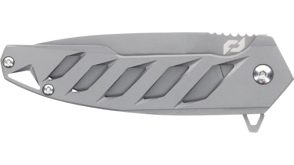 Schrade Ventricle Folding Knife, AUS-10 Steel Blade, Aluminum Handle, 1159323