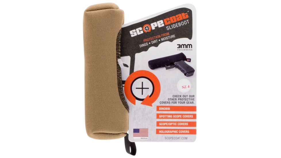 Scopecoat Junior Scope Cover, Coyote Brown, 17SB04CB