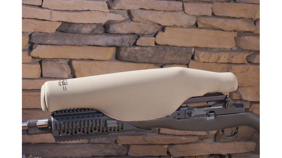 Scope Coat Extra Large Rifle Scope Cover 15.5x60mm, Scope Coat Colors Scopecoat XLG Cover Cover Coyote Brown 5mm 15.5in.x60mm