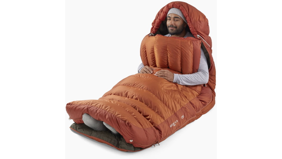 Sea to Summit Basecamp Down Sleeping Bag, Bombay Brown, Regular, S1141