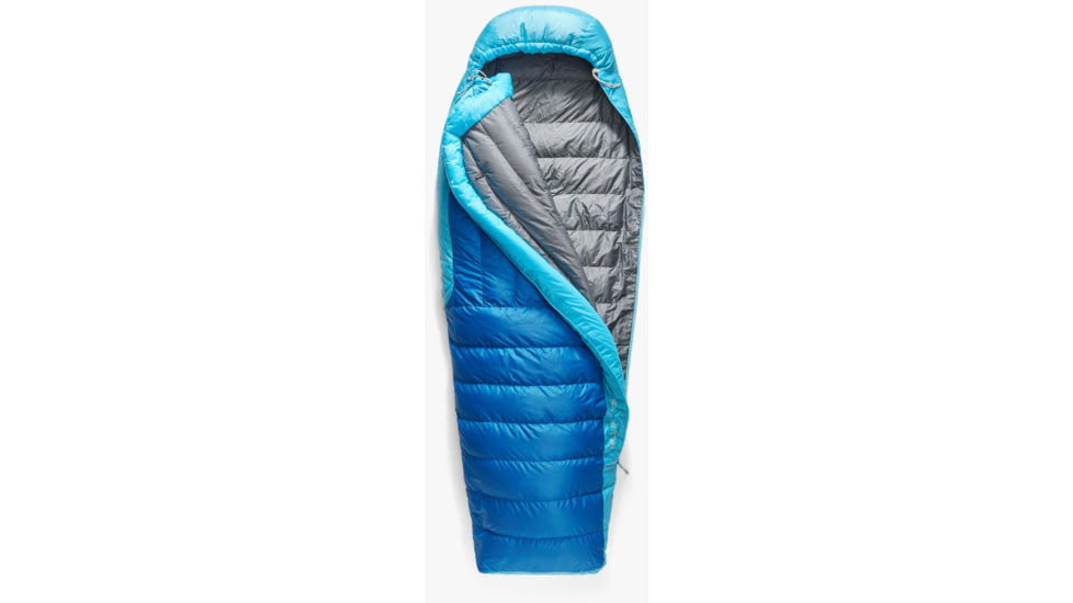 Sea to Summit Trek Down Sleeping Bag, Snorkel Blue, Regular/30F, S1014