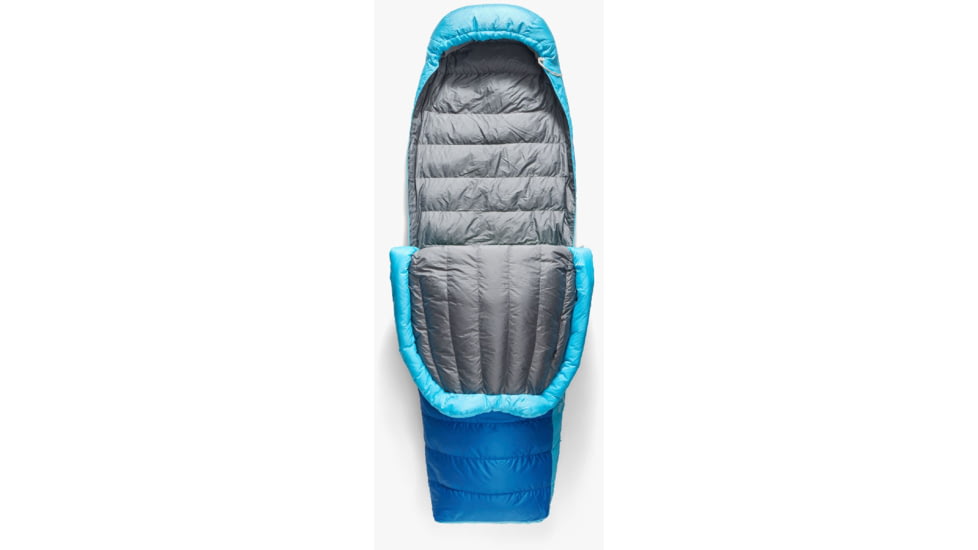 Sea to Summit Trek Down Sleeping Bag, Snorkel Blue, Regular/30F, S1014