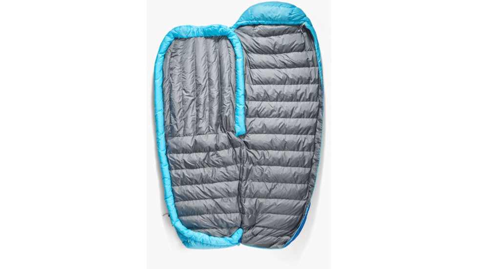 Sea to Summit Trek Down Sleeping Bag, Snorkel Blue, Regular/30F, S1014