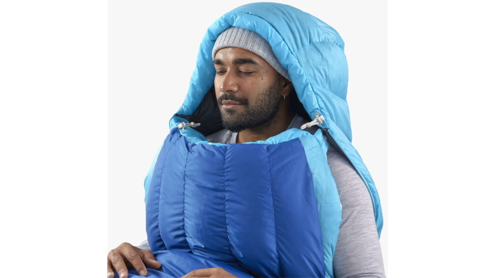 Sea to Summit Trek Down Sleeping Bag, Snorkel Blue, Regular/30F, S1014