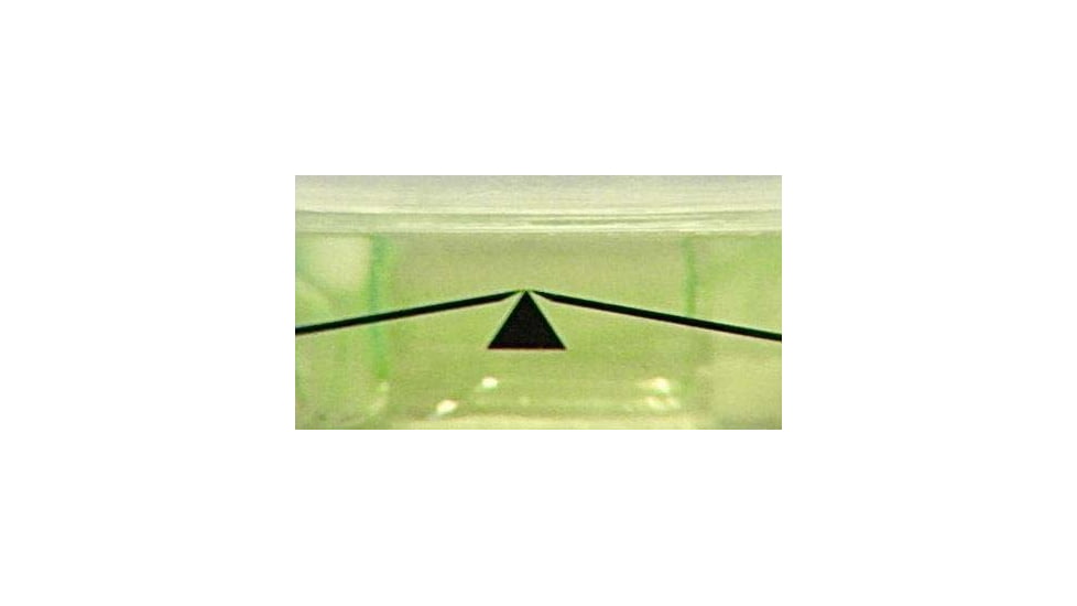 SeeAll Open Sights MK2 Tritium Night Sight Rail Mount, Crosshair, Black, 806802767611