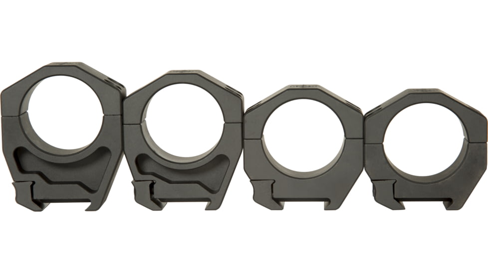 Seekins Precision 34mm Tube Rifle Scope Rings, 1.45in AR High, 4 Cap Screw, 0010630012 - F