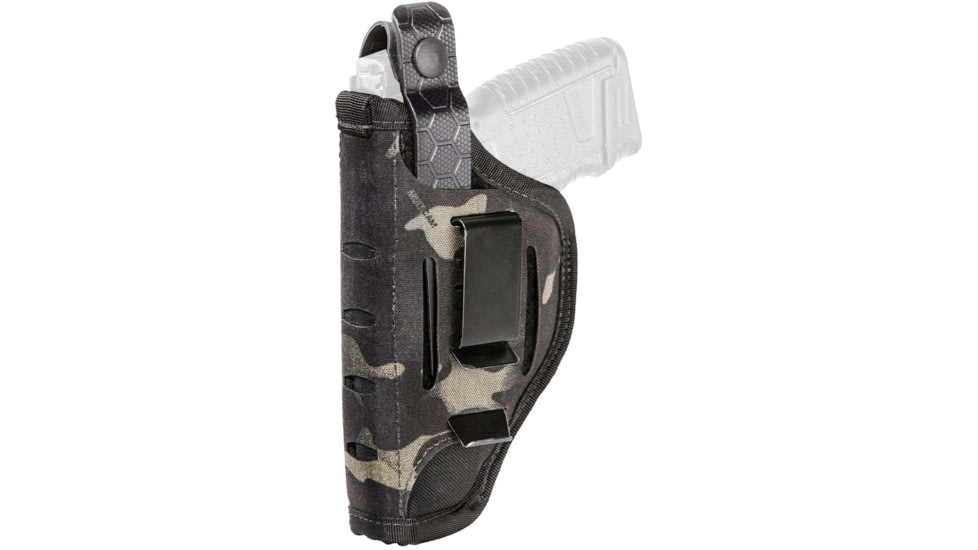 Sentry Ambidextrous Nylon Holster, Ambi, 3-4in Barrel, Medium/Large Revolver, MultiCam Black, 35AH08MB