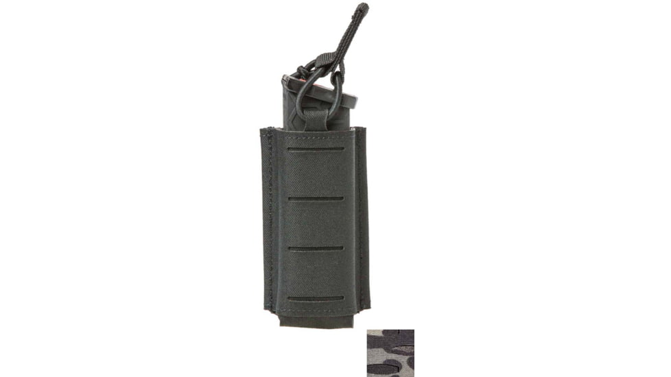 Sentry Gunnar Pistol Single Mag Pouch, 10mm/.45 Caliber, Multi-Cam Black, Single, 25NP16MB