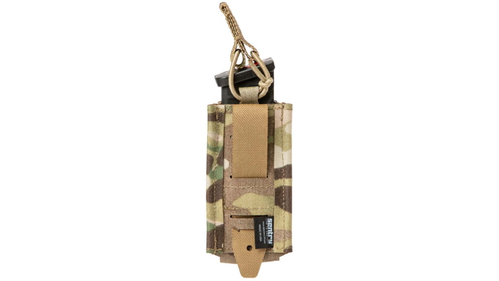 Sentry Gunnar Pistol Single Mag Pouch, 10mm/.45 Caliber, Multi-Cam, Single, 25NP16MC