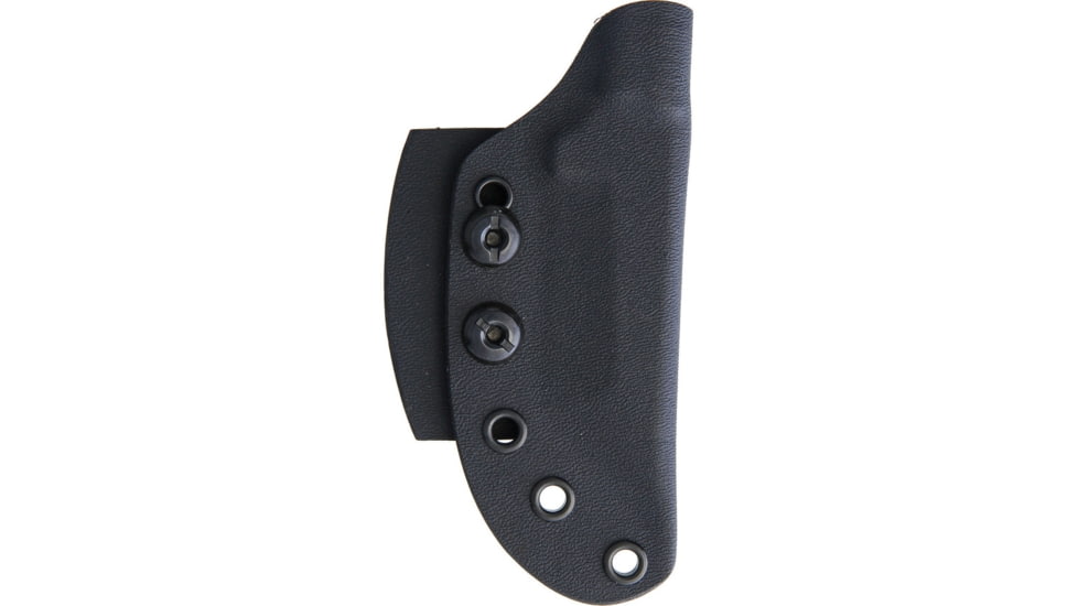 Shadow Tech Bandit Knife, 8.13in Overall, 3.25in Black Powder Coated 8670 Steel Tanto Blade, Black Cord Wrapped Handle, Black Kydex Sheath, STK1022BK