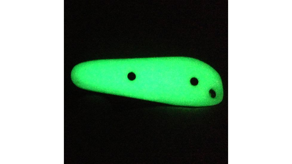 Shadow Tech Raptor 2, Moonglow Handle, Black Blade, Plain, w/Sheath, NO STRP2BMG