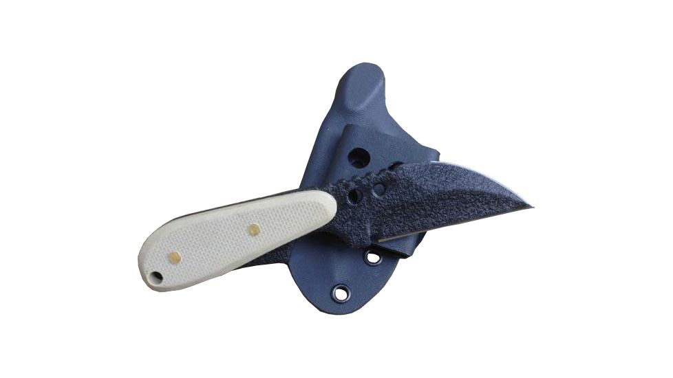 Shadow Tech Raptor 2, Tan G-10 Handle, Black Blade, Plain, w/Sheath, NO STRP2BTT