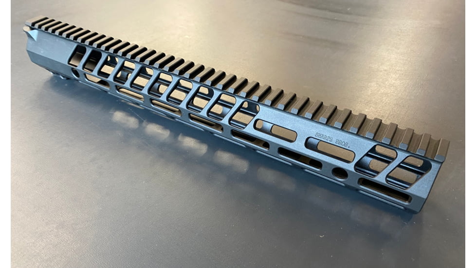 Sharps Bros. Full Top Rail M-LOK Handguard, 14in, Black, SBHG06