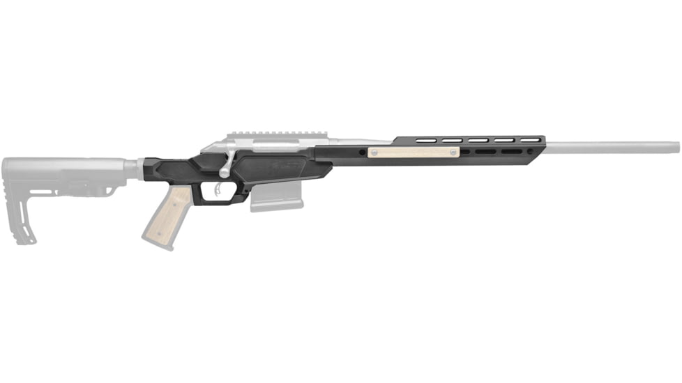 Sharps Bros SBC02 Heatseeker Matte Black Cerakote Aluminum For Ruger American S