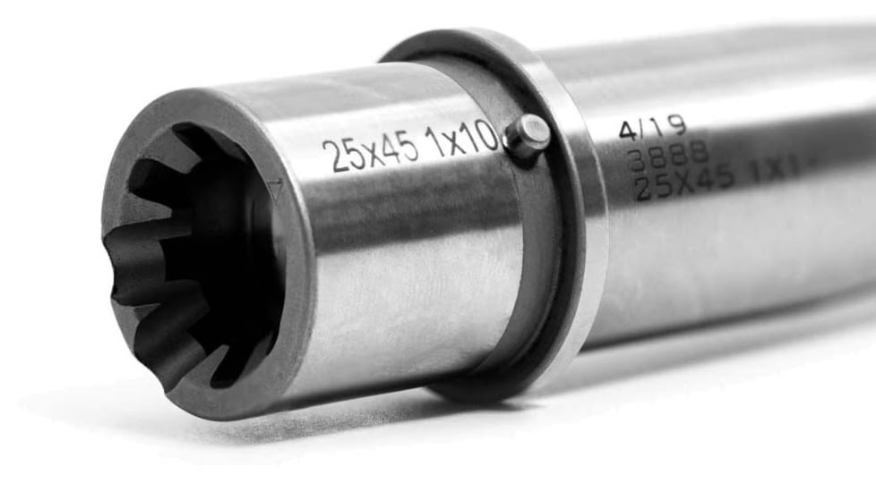 Sharps Rifle Company 25-45 Sharps Barrel, Mid Length Gas, Light Profile, 1-10In Twist, Silver, 21008