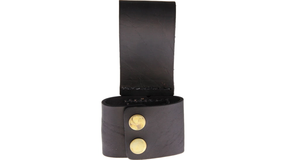 Sheath Axe Belt Holder, 3in X 2in X 5.5in, Snap Closure, Black Leather Sheath, BulkPacked., SH1089
