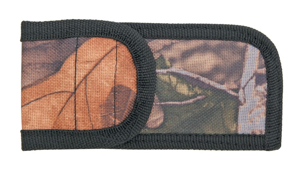 Sheath Folding 4in. Knife Sheath, Camo finish nylon construction SH270
