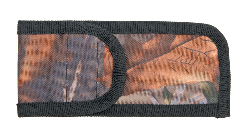 Sheath Folding 5in. Knife Sheath, Camo finish nylon construction SH271