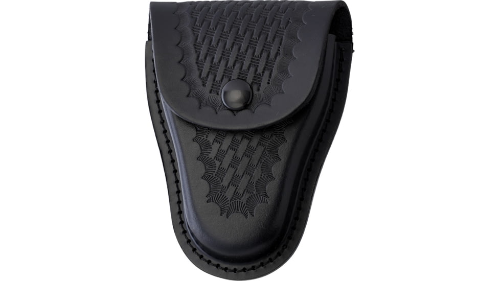 Sheath Leather Handcuff Case, Black, SH1240 HCCBW001