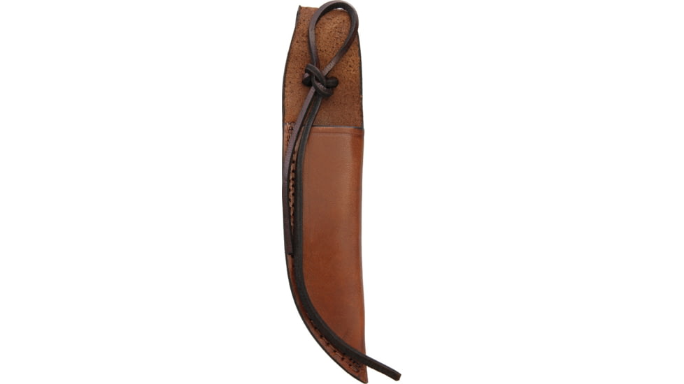 Sheath Leather Sheath, Fits Fixed Blade Knife With Up To 6in Blade, Brown Leather Construction With Lanyard, SHE-660510