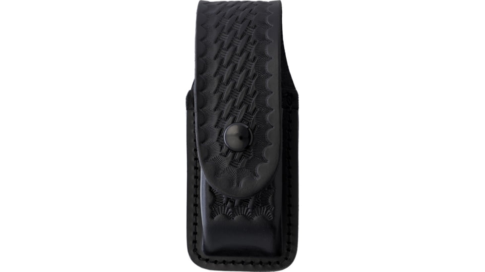 Sheath Leather Single Magazine Pouch, Black, SH1244 SMCBW001