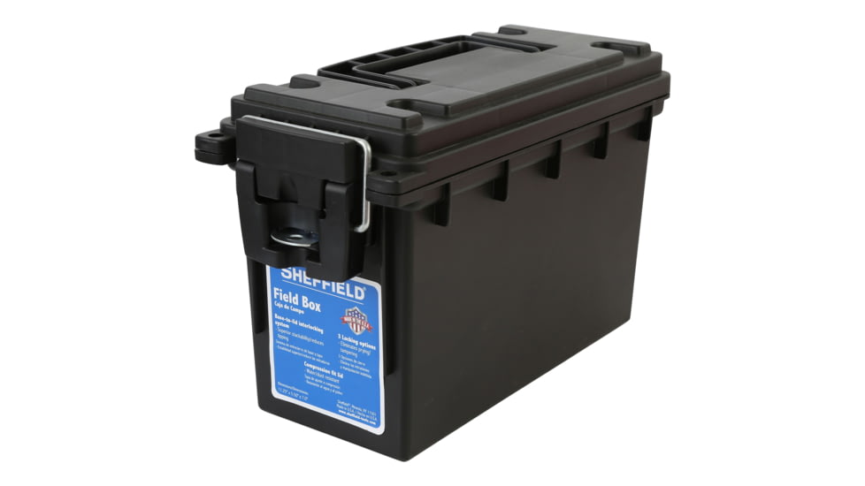 Sheffield Field Box, Black, 12629