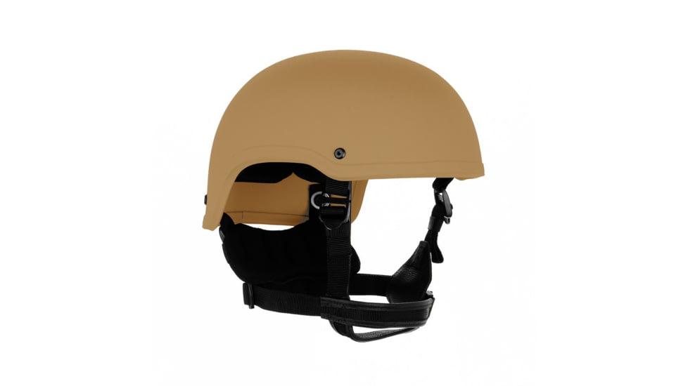 Shellback Tactical Level IIIA ACH High Cut Ballistic Helmet, Coyote, Large, SBT-501HC-CT-LG